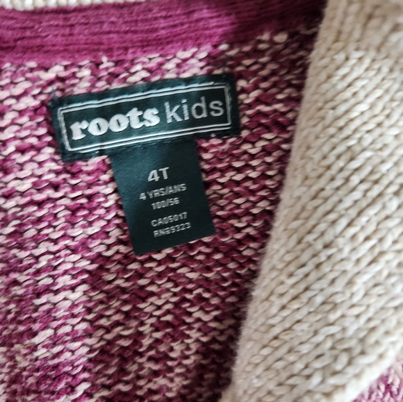 Roots 4T girl sweater - Picture 2 of 2